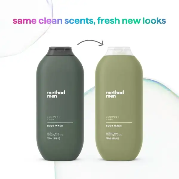 Method Gel De Baño Para Hombre Juniper + Sage 532ml - Image 3