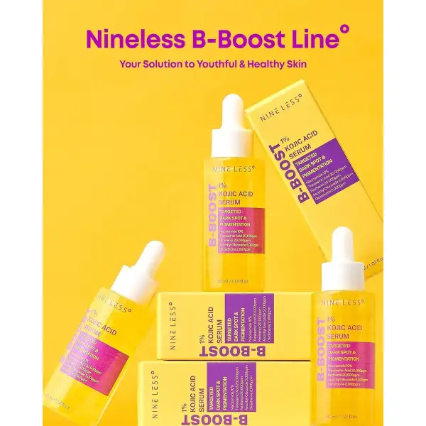 Nineless Serum Ácido Kójico Al 1% B-boost Coreano 30ml - Image 7