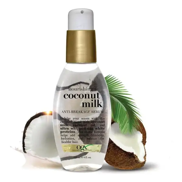Ogx Serum Nutritivo Coconut Milk Tratamiento Capilar 118ml - Image 2