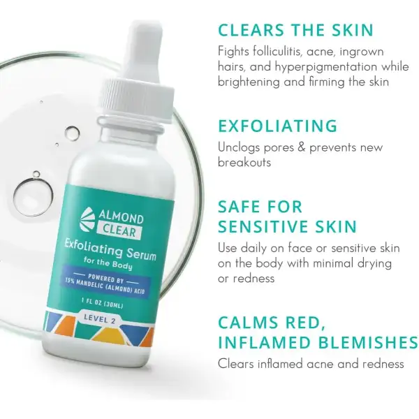 Almond Clear Serum Corporal De Ácido Mandélico Nivel2 118ml - Image 2