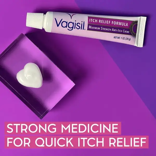 Vagisil Crema Calmante Femenina Anti Picazón Fuerza Max 28g - Image 2