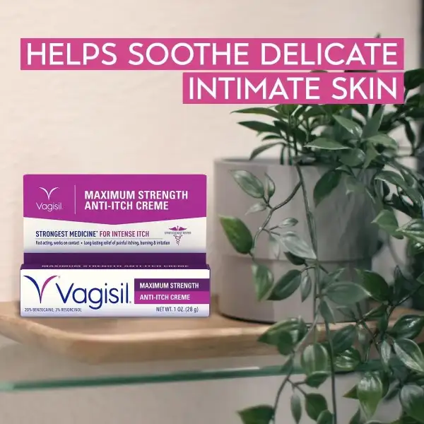 Vagisil Crema Calmante Femenina Anti Picazón Fuerza Max 28g - Image 4
