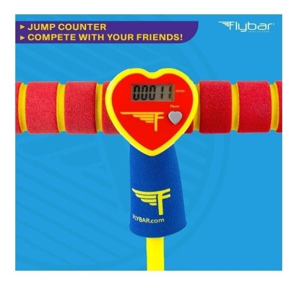 Saltador De Espuma Flybar Para Niños Color Rojo Led Forma Caballito - Image 2