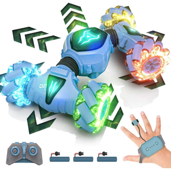 Tecnock Coche Control Remoto Doble Giro 360 °, Luces/sonido - Image 4