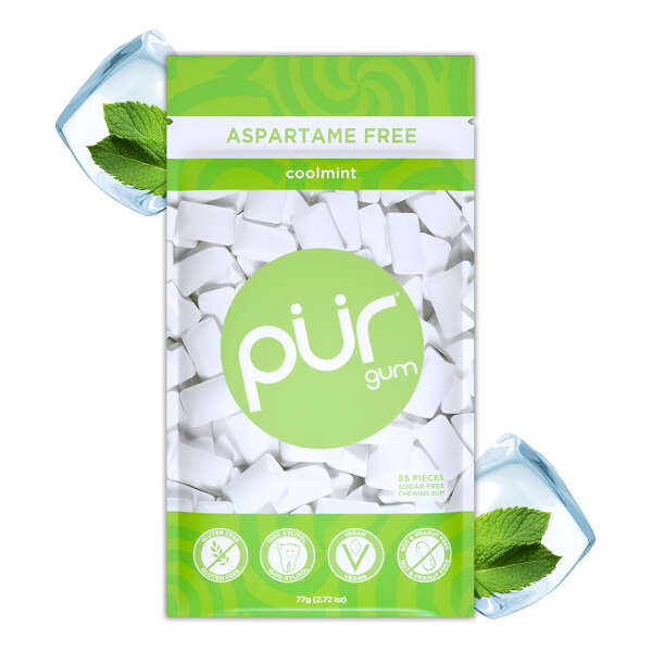 Pur Gum Chicle De Menta Sabor Frutal De Xilitol 55 Und - Image 4