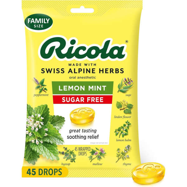 Ricola Caramelos Sin Gluten Alivio De La Garganta 45 Uds - Image 2