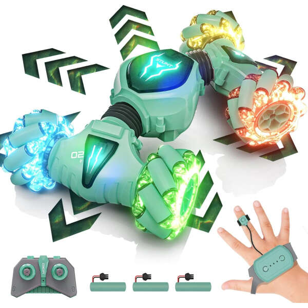 Tecnock Coche Control Remoto Doble Giro 360 °, Luces/sonido - Image 3