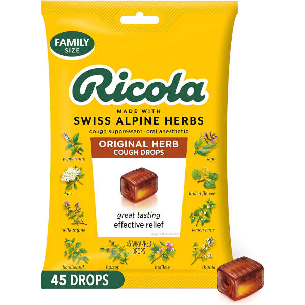 Ricola Caramelos Sin Gluten Alivio De La Garganta 45 Uds - Image 3