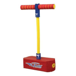 Saltador De Espuma Flybar Para Niños Color Rojo Forma Caballito