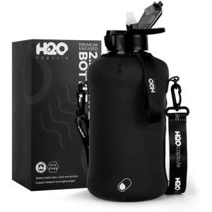 Botella Para Agua H2o Capsule, Con Funda Y Popote, 2.2 L