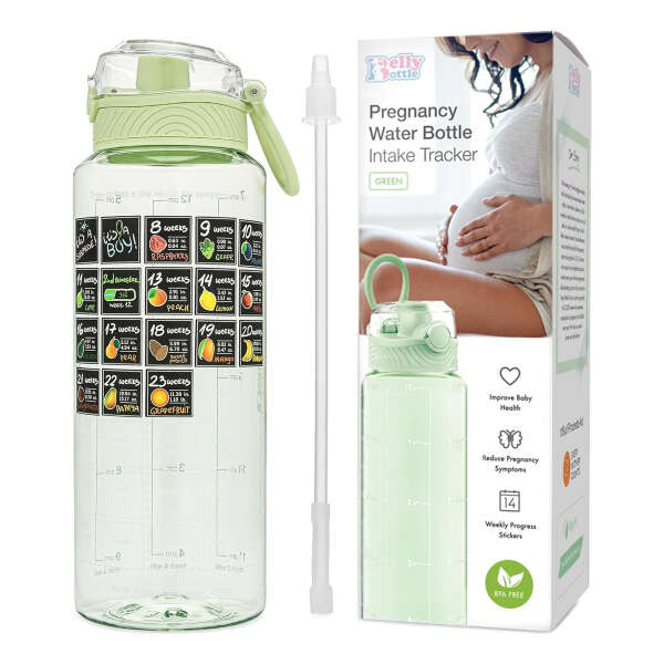 Bellybottle- Botella De Agua Con Medidas Para Embarazo - Image 2
