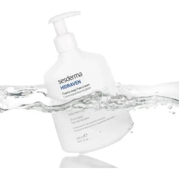 Sesderma Crema Espumosa Hidraven Sin Jabón Hidratante 300 Ml Todo Tipo De Piel Día/noche - Image 3