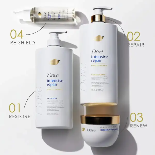 Dove Mascarilla Reparadora Intensa Para Cabello Dañado 260g - Image 6